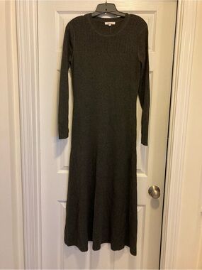 Madewell The Signature knit crewneck midi dress